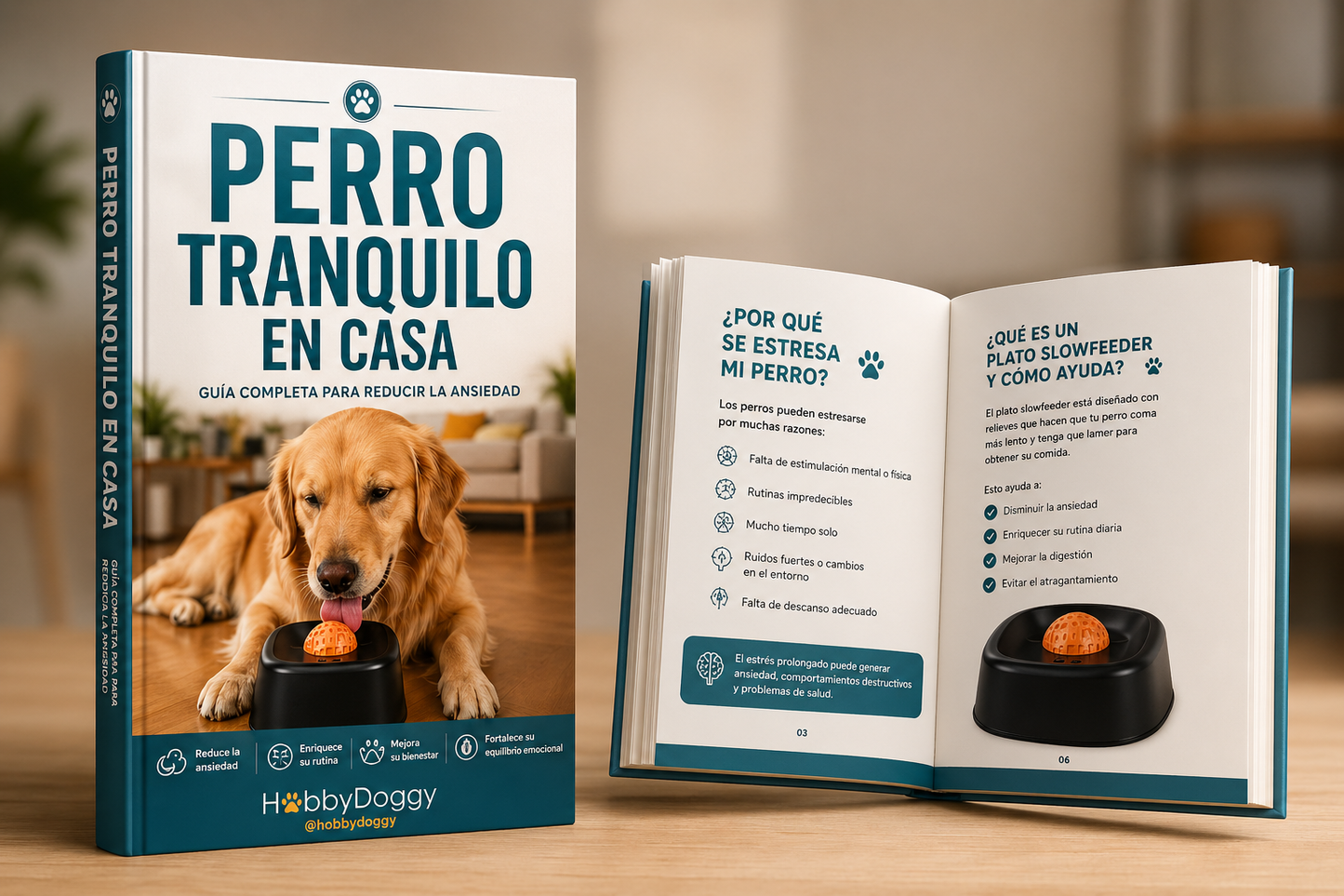 GUÍA PERRO TRANQUILO EN CASA