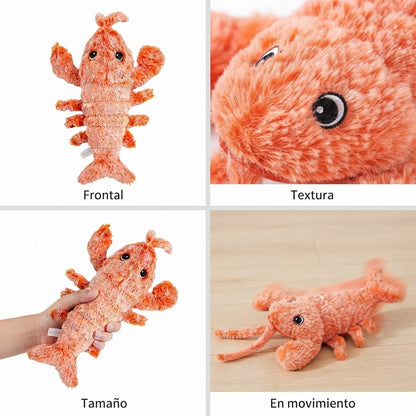 Peluche Interactivo Wiggly Lobster para Perros