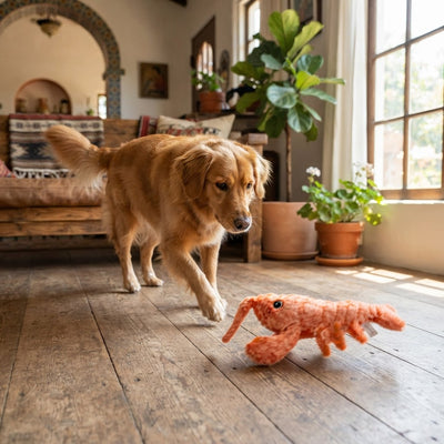 Perro con el Wiggly Lobster, reseña de Carlos
